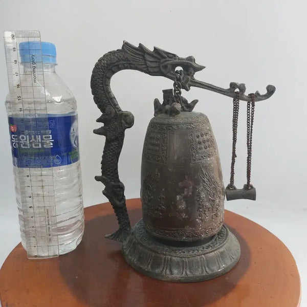 [BUNJANG] Antique Bronze Mini Temple Bell / 오래된  미니 용범종 - 수집용. 소품용. 민속품