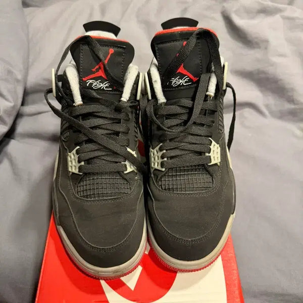 [BUNJANG] Nike Air Jordan 4 Bred (2019 Release) - US 8.5 / 나이키, 조던4,브레드, 265 size