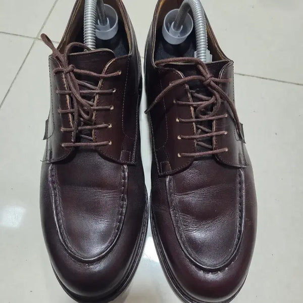 [BUNJANG] Paraboot Chambord Leather Shoes Cafe UK 9 / 파라부트 샴보드 카페 uk9