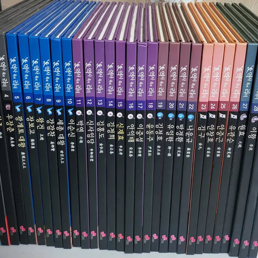 [BUNJANG] Daekyo History Leaders Full Set (30 Volumes) / [대교]역사속의 리더
