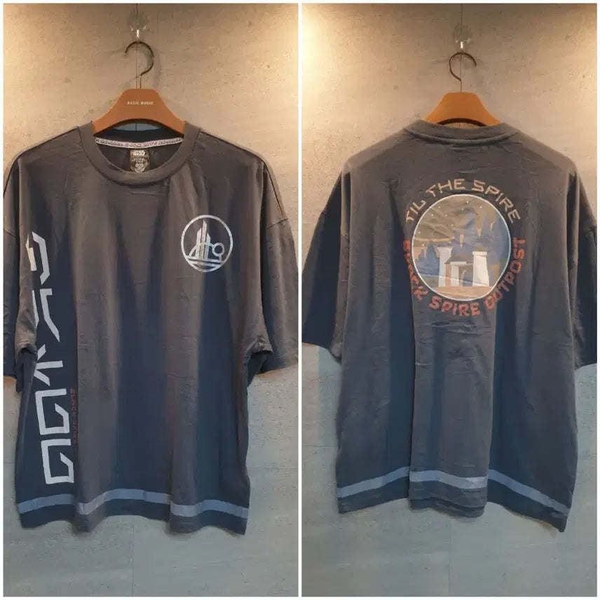 [BUNJANG] Star Wars Black Spire Outpost Graphic T-Shirt / 스타워즈. 블랙스파이어. 아웃포스트 반팔티.
