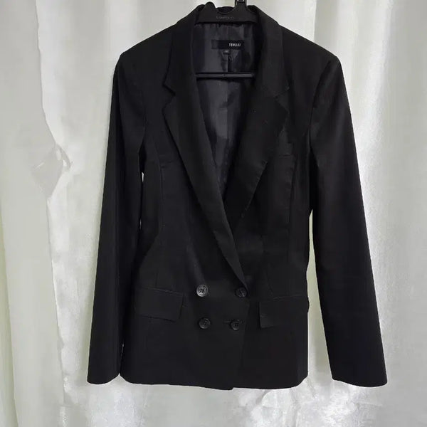 [BUNJANG] Tomboy Black Double-Breasted Jacket / TOMBOY 블랙 더블 브레스트 자켓 (2082)