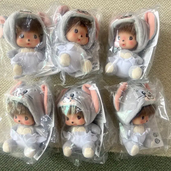 [BUNJANG] Monchhichi Tom and Jerry x Bebechichi Collaboration Tuffy Keychain / 일본정품)) 몬치치 톰과제리x베베치치 콜라보-새상품