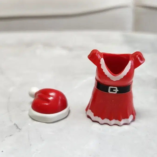 [BUNJANG] Playmobil Santa Hat and Dress Set / 플레이모빌 산타모자 산타원피스 세트
