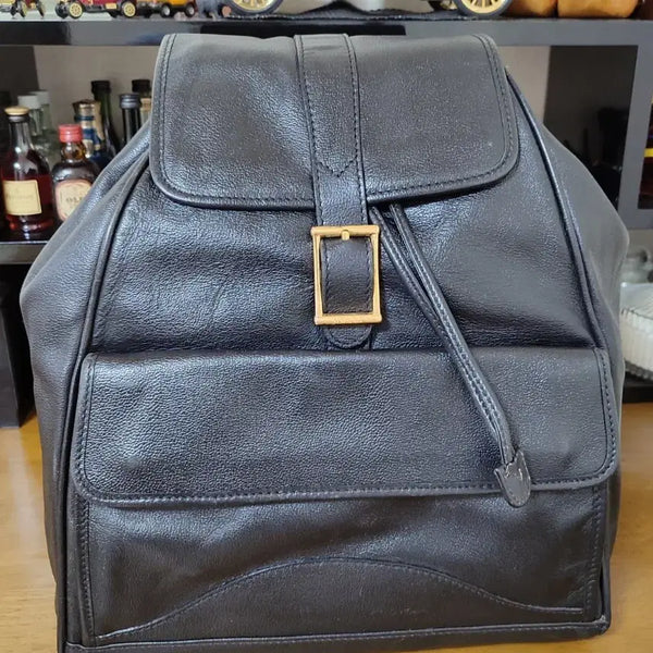 [BUNJANG] Gucci Genuine Leather Backpack / 구찌 정품 가죽 백팩