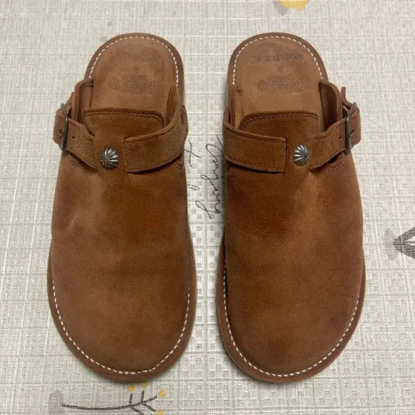 [BUNJANG] Rollingroud Corila Boots Mule Brown / 롤링라우드 코릴라부츠 뮬 브라운 290