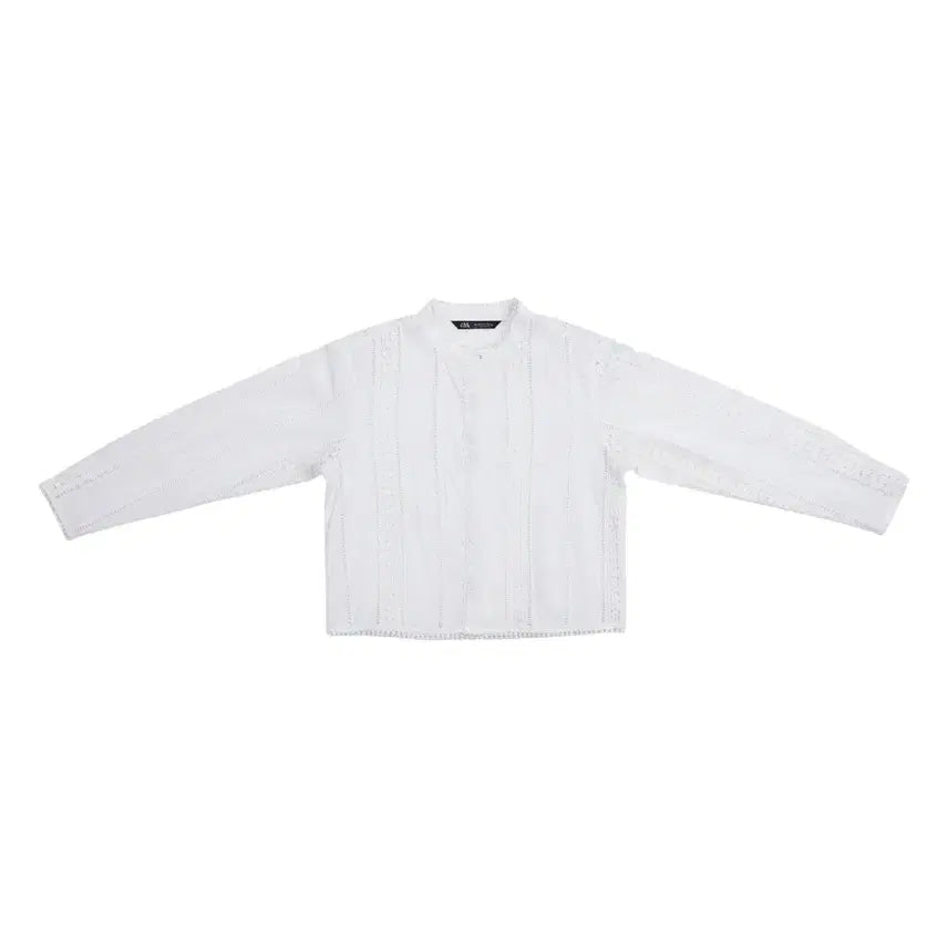 [BUNJANG] Zara Punching Blouse Women's S / 여성S/ 자라 펀칭 블라우스 WT 36-168