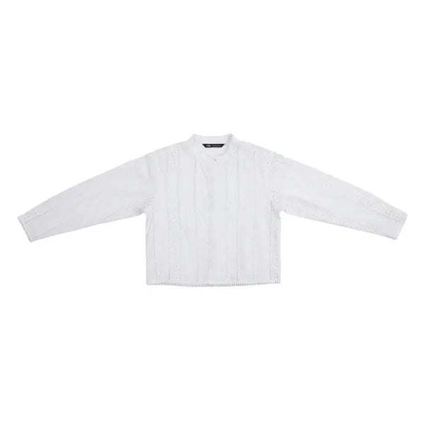 [BUNJANG] Zara Punching Blouse Women's S / 여성S/ 자라 펀칭 블라우스 WT 36-168