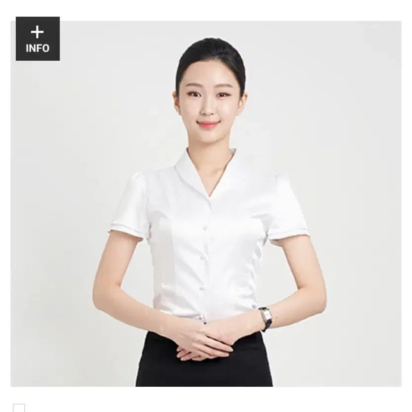 [BUNJANG] Silk Blouse Size 55 / 면접에빛 블라우스
