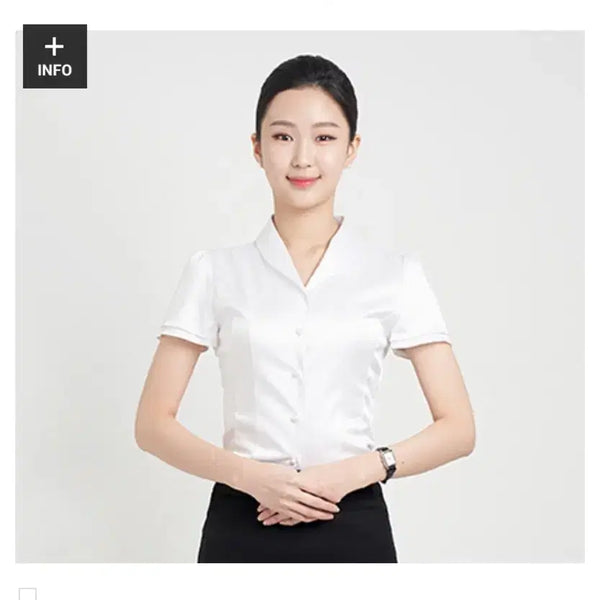 [BUNJANG] Silk Blouse Size 55 / 면접에빛 블라우스