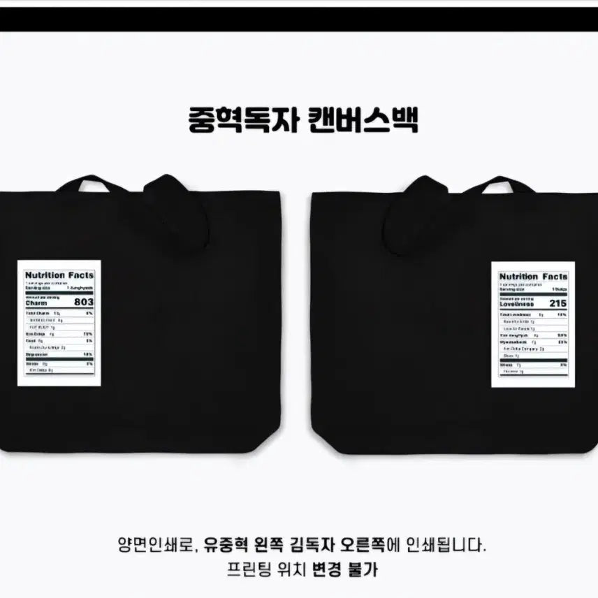 [BUNJANG] Omniscient Reader's Viewpoint Character Concept Canvas Bag / 전독시 중혁독자 컨셉 캔버스백