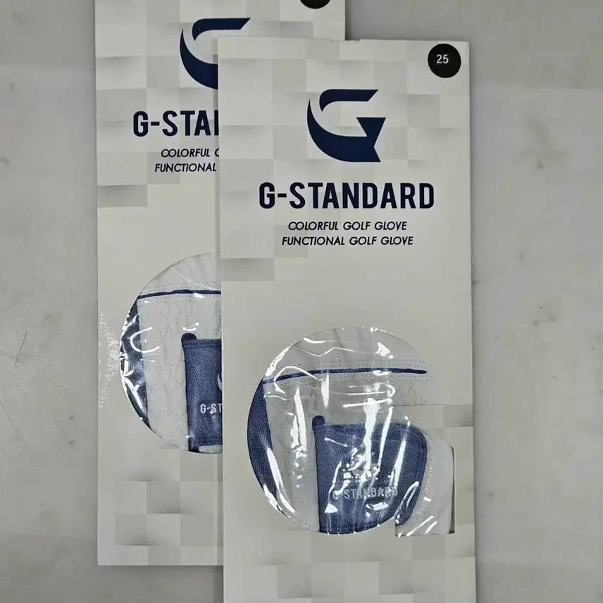 [BUNJANG] Men's Golf Gloves Left Hand Size 25 (2 Pairs) / 골프 장갑 25호 남성 한손 왼손 2개