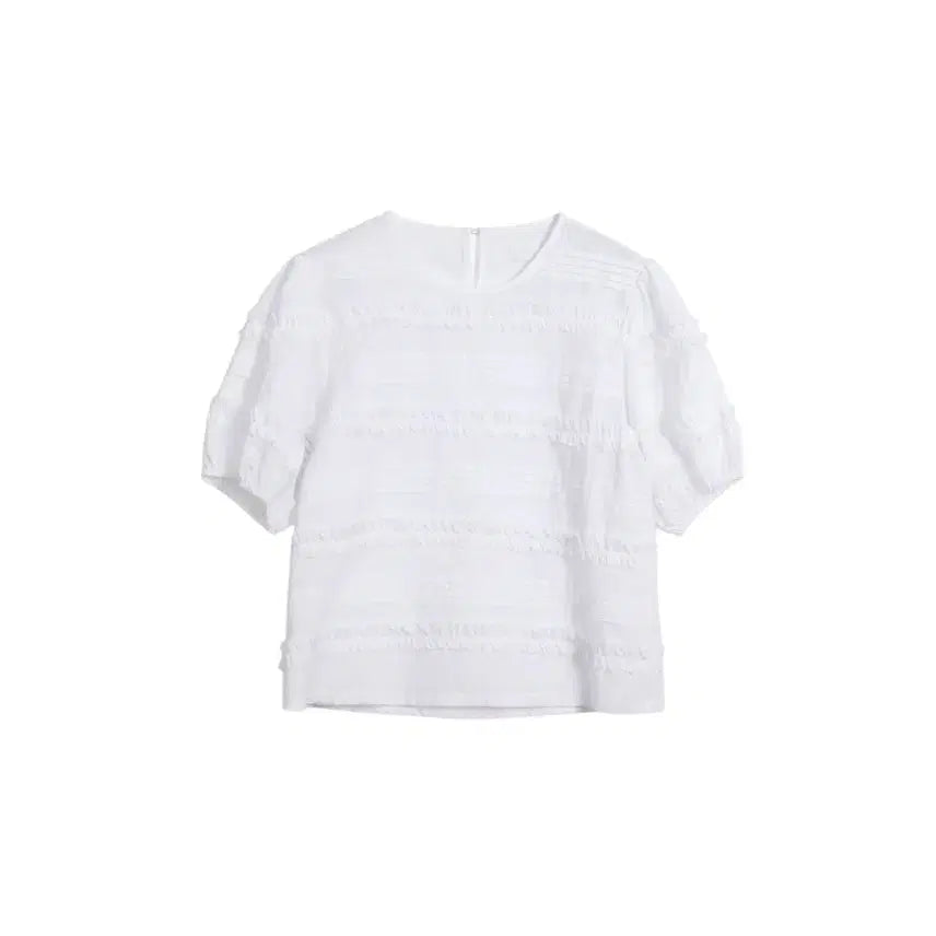 [BUNJANG] MEJAE Women's Short-Sleeve Blouse Tee / 여성F/ MEJAE 반팔 블라우스티 WT 36-167