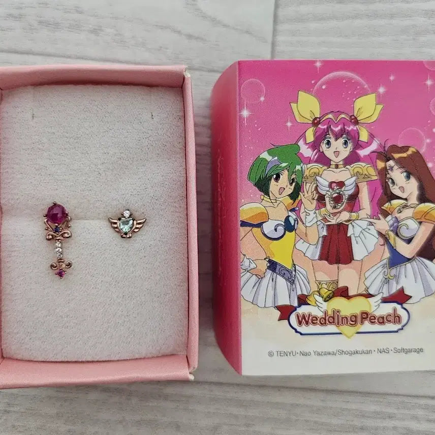 [BUNJANG] Wedding Peach Angel's Wand Piercing / 웨딩피치 천사의 요술봉 피어싱 판매합니다