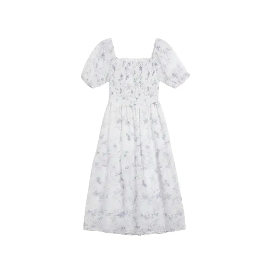 [BUNJANG] Simpli Women's Lace Ruffle Wrap Mini Dress S / 여성S / 심플리 여성 레이스 랩밴딩 프릴원피스WT 12-24