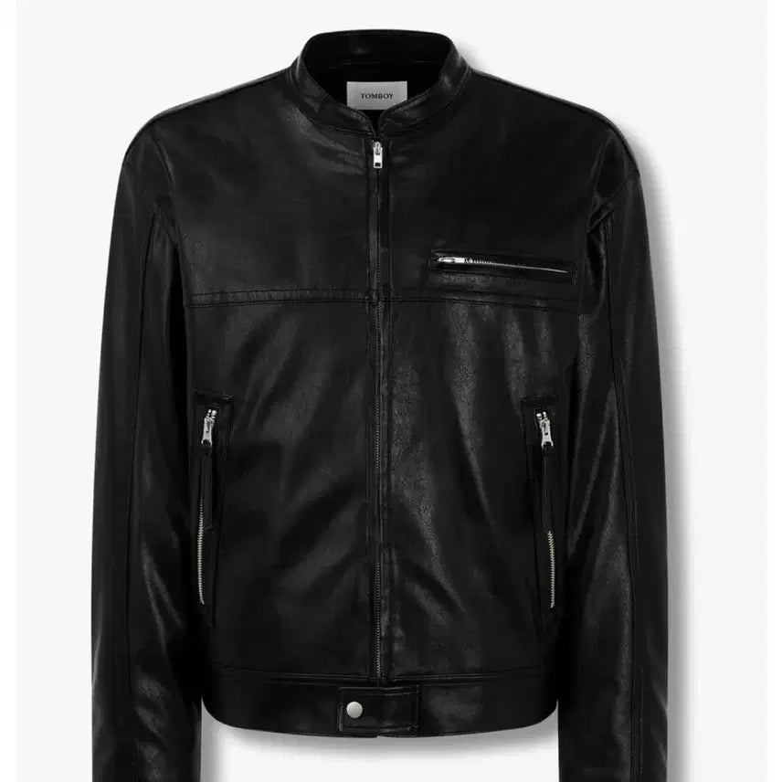 [BUNJANG] Studio Tomboy Biker Leather Jacket L / 스튜디오 톰보이 바이커 레더자켓 L 사이즈 팝니다!