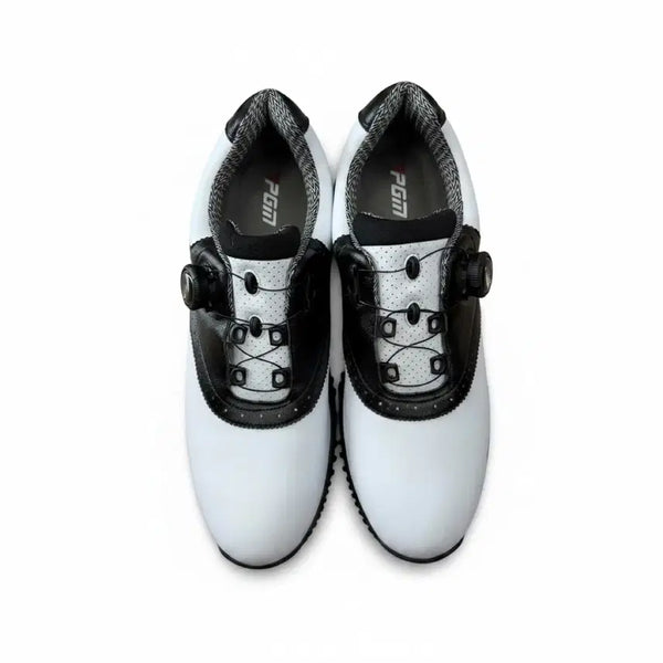 [BUNJANG] PGM Men's Golf Shoes White/Black Dial Size 270 / 남성270/ PGM 화이트/블랙 다이얼 골프화