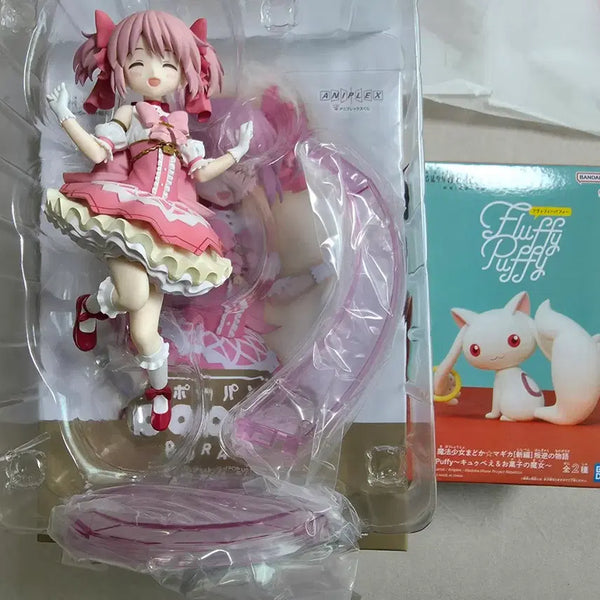 [BUNJANG] Madoka Magica Lottery Last One Prize Figure & Kyubey Fluffy Fluffy / 마도카 쿠지 라스트원 피규어+큐베 플러피플러피