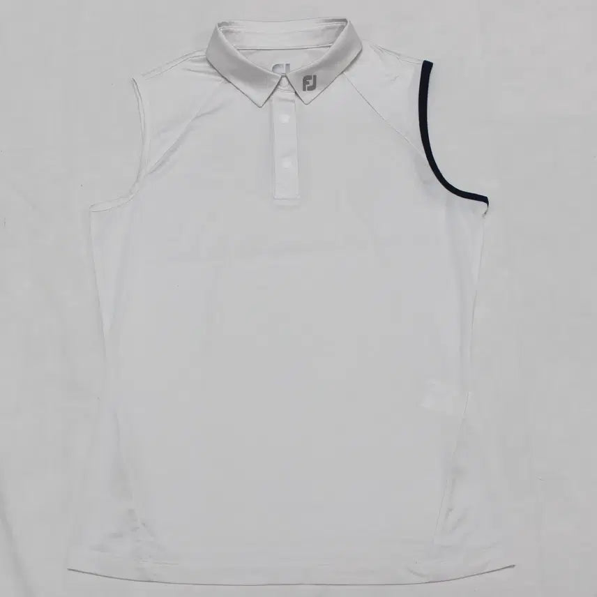 [BUNJANG] FootJoy Women's White M Span Sleeveless T-Shirt / 풋조이 여성 M 스판 민소매 티셔츠 깨끗/L01