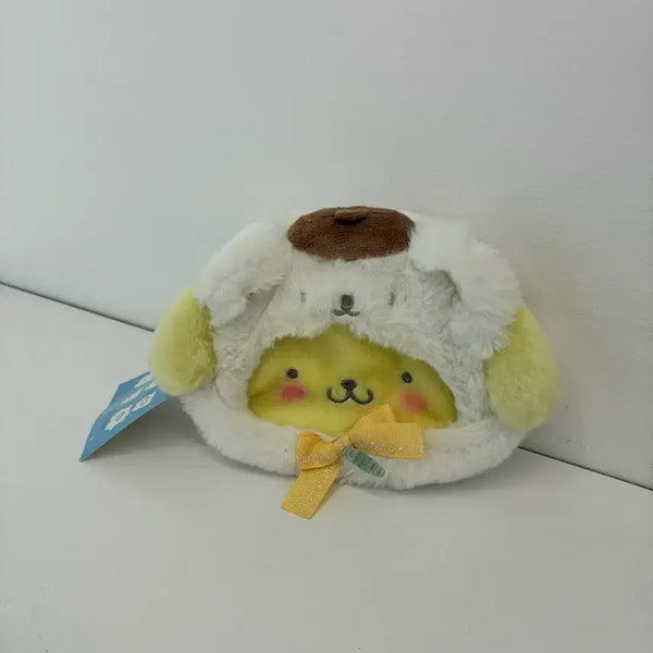 [BUNJANG] Sanrio Pompompurin Pouch / 스노우 폼폼푸린 파우치