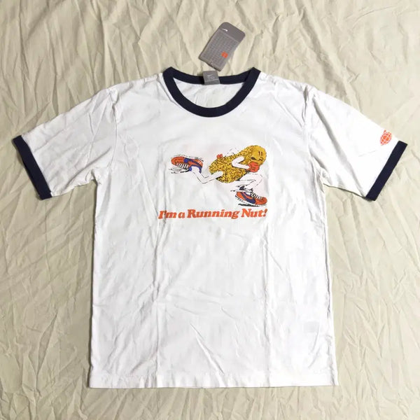 [BUNJANG] Nike x Beams 30th Anniversary 'I'm a Running Nut' Ringer Tee / 00s 나이키 X 빔즈 30th 러닝 넛 링거 티