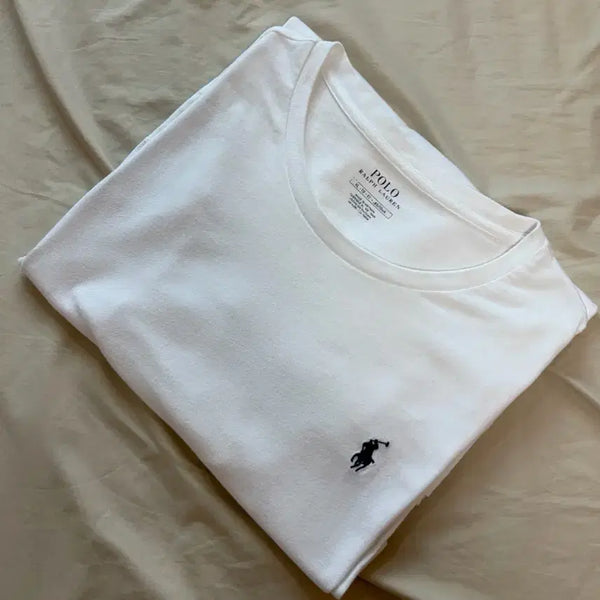 [BUNJANG] Polo Ralph Lauren White Short Sleeve T-Shirt XL / XL) 폴로 랄프로렌 화이트 반팔 티셔츠