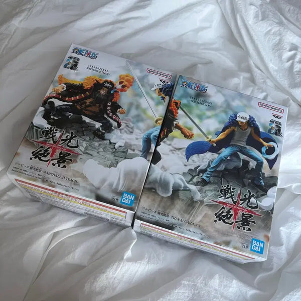 [BUNJANG] Banpresto One Piece Edward Teach & Trafalgar Law Figure Set / 원피스 전광절경 로우, 검은수염 2종세트 반프레스토 피규어