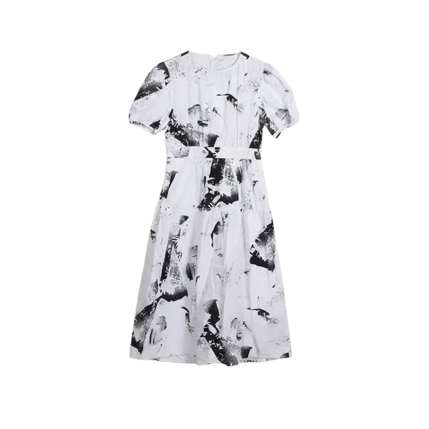 [BUNJANG] TTVN Signature Pattern Dress / 여성M / TTVN 시그니쳐패턴 원피스WT 상세확인 12-31