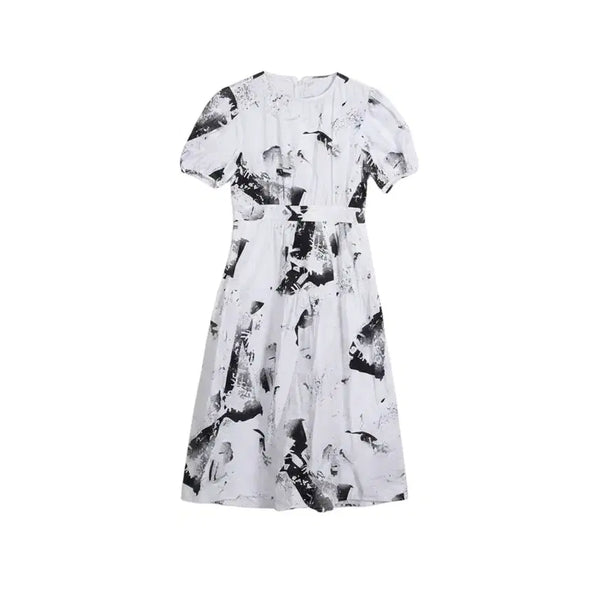 [BUNJANG] TTVN Signature Pattern Dress / 여성M / TTVN 시그니쳐패턴 원피스WT 상세확인 12-31