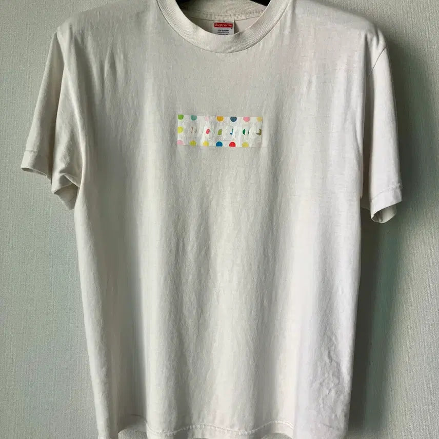 [BUNJANG] Supreme Damien Hirst Box Logo T-Shirt / 09s 슈프림 데미안 허스트 박스 로고 티셔츠