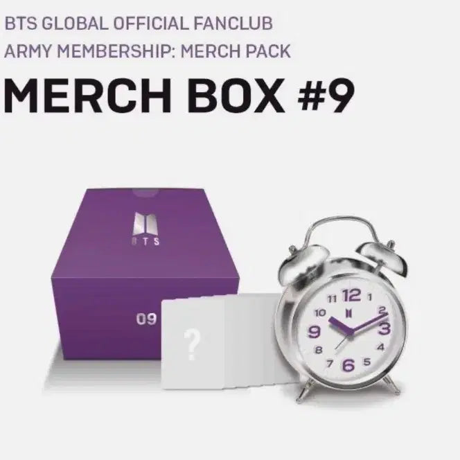 [BUNJANG] BTS ARMY Membership Merch Box #9 (Sealed) / (미개봉)BTS 아미 멤버십 Merch Box #9