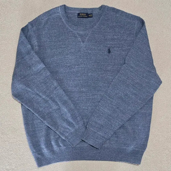 [BUNJANG] Polo Ralph Lauren Blue Knit XXL / 폴로 랄프로렌 블루 니트