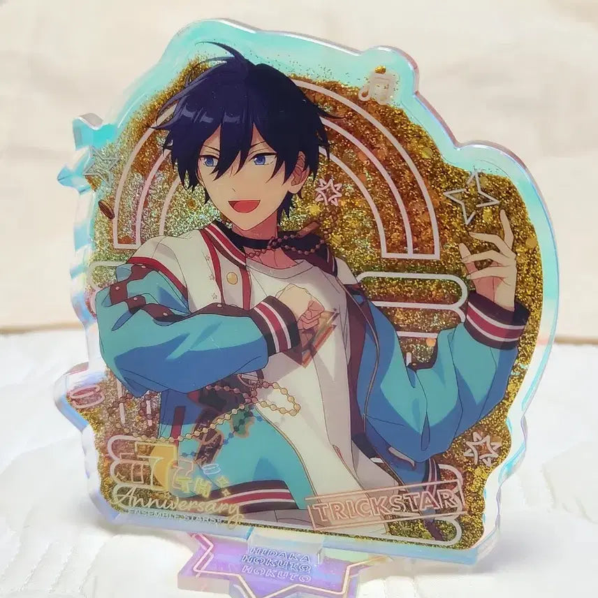 [BUNJANG] Ensemble Stars Hidaka Hokuto 7th Anniversary Glitter Acrylic Stand / 앙스타 앙상블스타즈 히다카 호쿠토 7주년 글리터 유사 아크릴