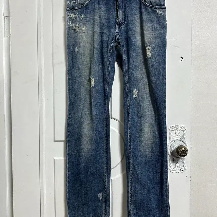 [BUNJANG] Dolce & Gabbana Distressed Denim Pants / 돌체앤가바나 디스트로이드 데님 팬츠
