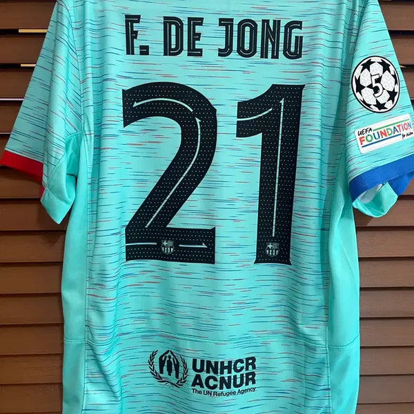 [BUNJANG] FC Barcelona 23-24 Third Kit Frenkie de Jong Authentic Jersey / 23-24 바르셀로나 데용 유니폼