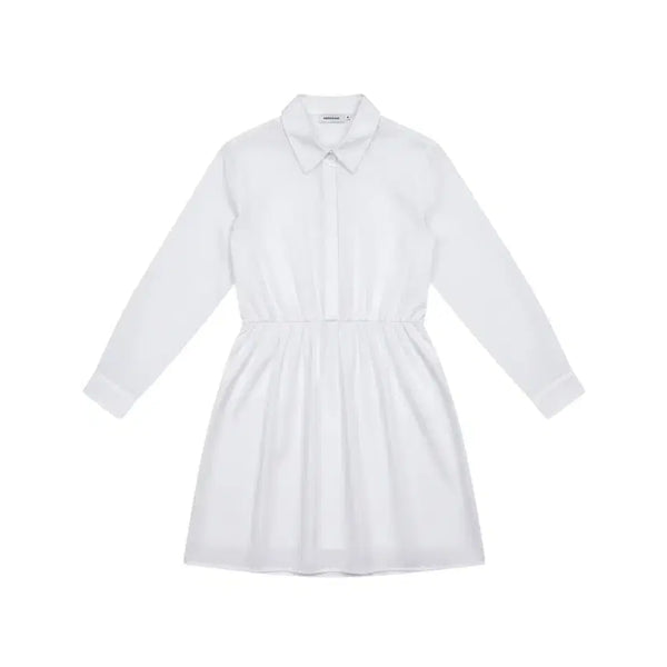 [BUNJANG] Shinya White Long Sleeve Shirt Dress (Women's S) / 여성S / 신야 화이트 긴팔 셔츠원피스WT 12-38