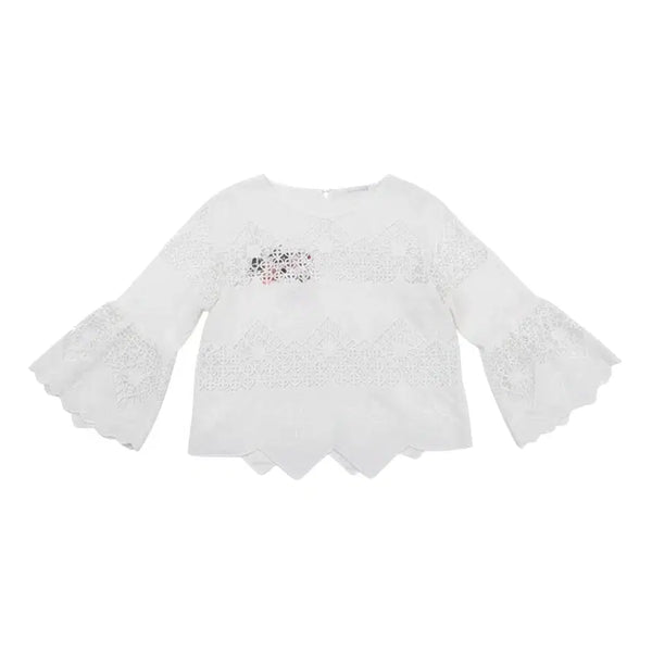 [BUNJANG] JS New York Punching Blouse IV / 여성F/ JS뉴욕 펀칭 블라우스 IV 고급보세 36-140