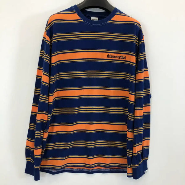 [BUNJANG] thisisneverthat Stripe Over Long Sleeve L / 디스이즈네버댓 스트라이프 오버 롱슬리브 L