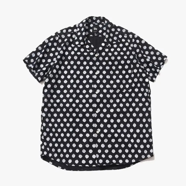 [BUNJANG] Stussy Ikat Dot Short Sleeve Shirt / 스투시 도트 셔츠