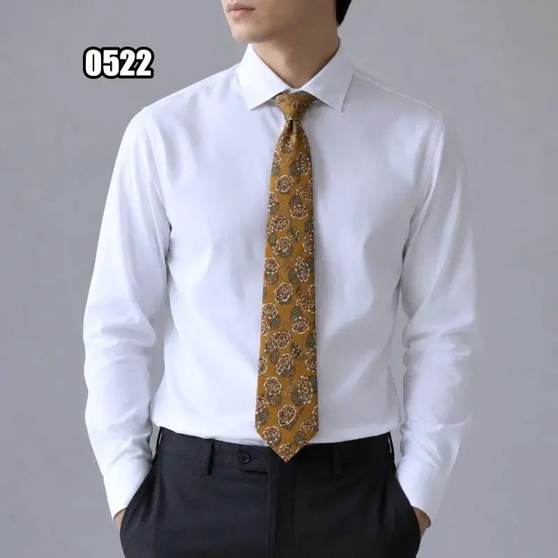 [BUNJANG] Christian Dior Monsieur Floral Pattern Vintage Silk Necktie / 크리스찬 디올 무슈 플로럴 패턴 빈티지 실크 넥타이