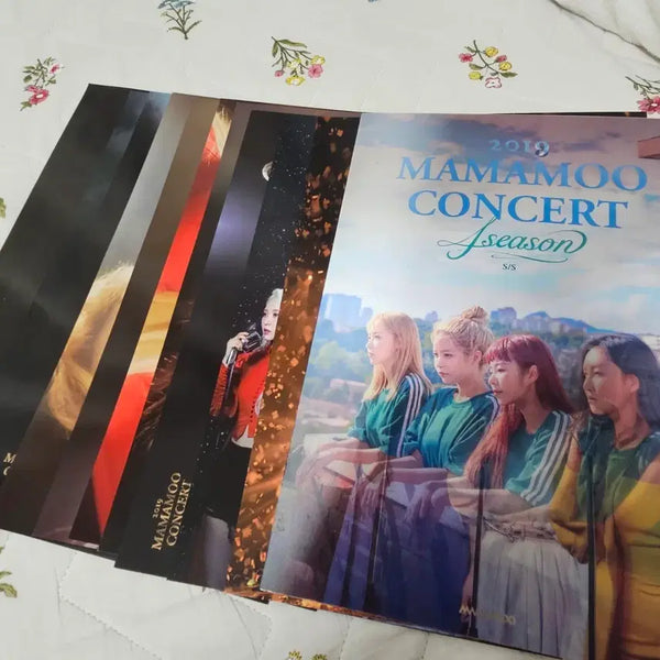 [BUNJANG] Mamamoo 4Season F/W Concert Daegu Poster Set / 마마무 포시즌 4season fw 콘서트 대구 포스터 세트 양도