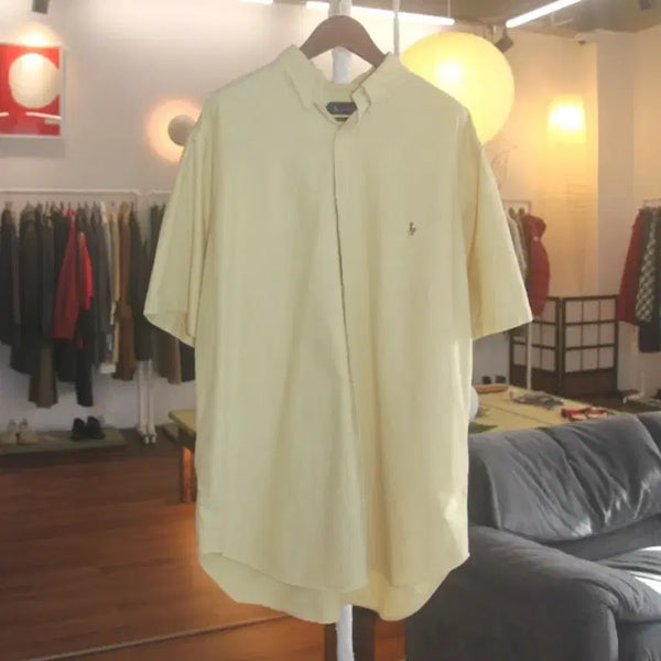 [BUNJANG] Polo Ralph Lauren Half Shirt / 폴로 랄프로렌 하프 셔츠
