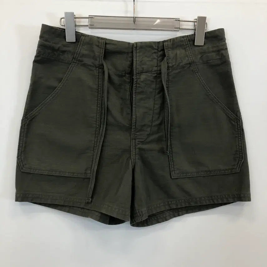 [BUNJANG] Vince Utility Cargo Shorts Khaki Cotton Size M (29-30) / VINCE 빈스 유틸리티 카고쇼츠 29-30