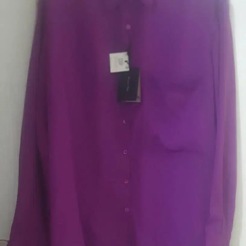 [BUNJANG] Massimo Dutti Purple Shirt New / 마시모두띠 퍼플 셔츠 새상품