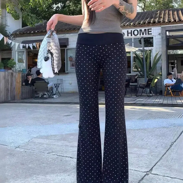 [BUNJANG] Dot Training Pants Navy Medium / 도트 트레이닝 팬츠
