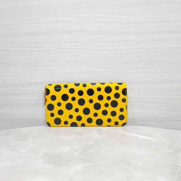 [BUNJANG] Louis Vuitton x Yayoi Kusama Limited Edition Dots Infinity Zipped Long Wallet / 루이비통 X 쿠사마야요이 한정판 도트 인피니티 지퍼 장지갑