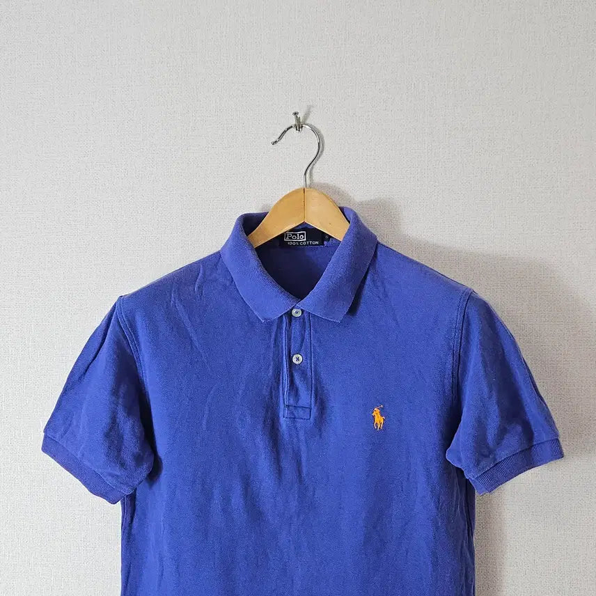 [BUNJANG] Polo Ralph Lauren Women's Short Sleeve Polo Shirt / 폴로 랄프로렌 반팔 카라티 pk 피케티 퍼플 오렌지포니 S 여성 정품