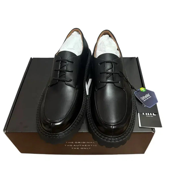 [BUNJANG] FRYE Men's Black Leather Derby Shoes 265 / (새상품) 프라이(FRYE) 남성 소가죽 블랙 더비슈즈 265