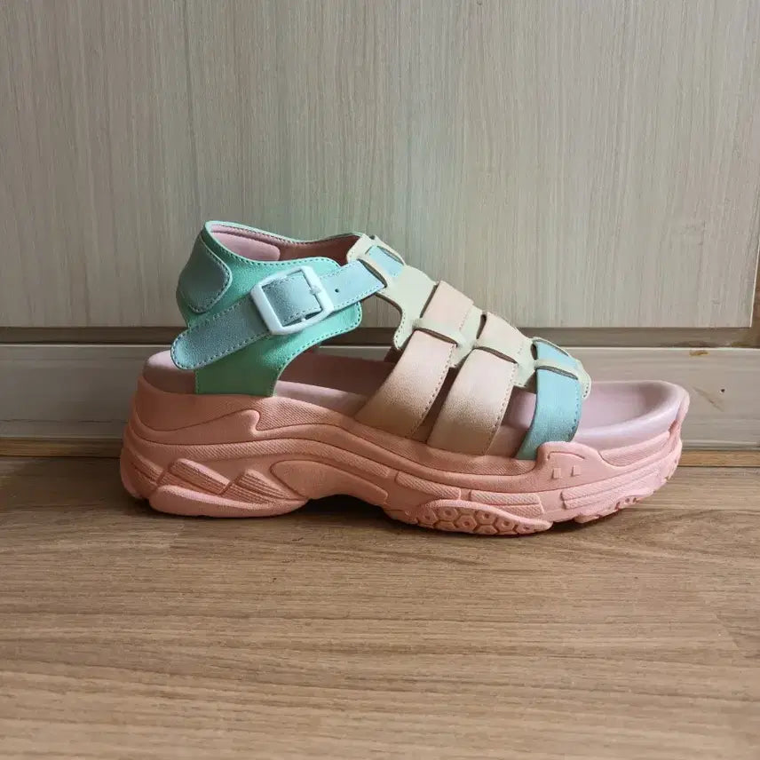 [BUNJANG] Premium Platform Sandals / 프리미엄 통굽 샌들