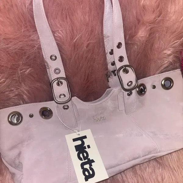 [BUNJANG] Hiyeta Becky Mini Bag Powder Pink / 히에타 베키 미니백 베키백 파우더 핑크